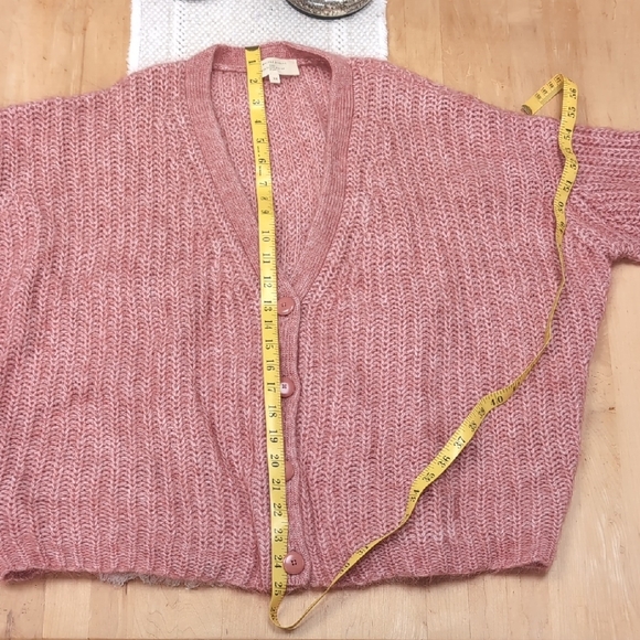 Sezane Achille Dusty Rose Cardigan - Picture 5 of 8